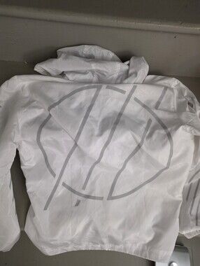 I prevail band merch small windbreaker white